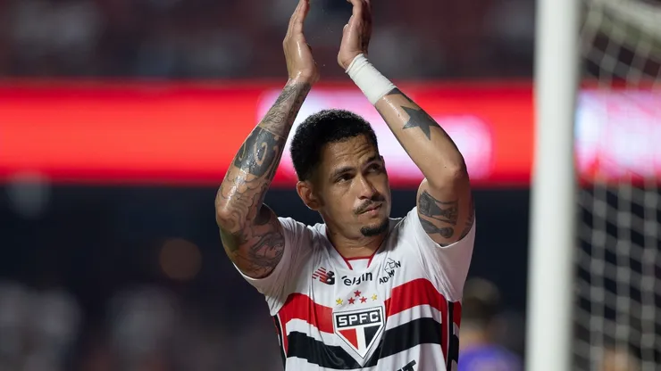 Luciano durante jogo contra o Bragantino — Foto Joisel AmaralAGIF