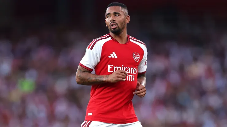 Barcelona fecha com Gabriel Jesus — Foto Alex PantlingGetty Images