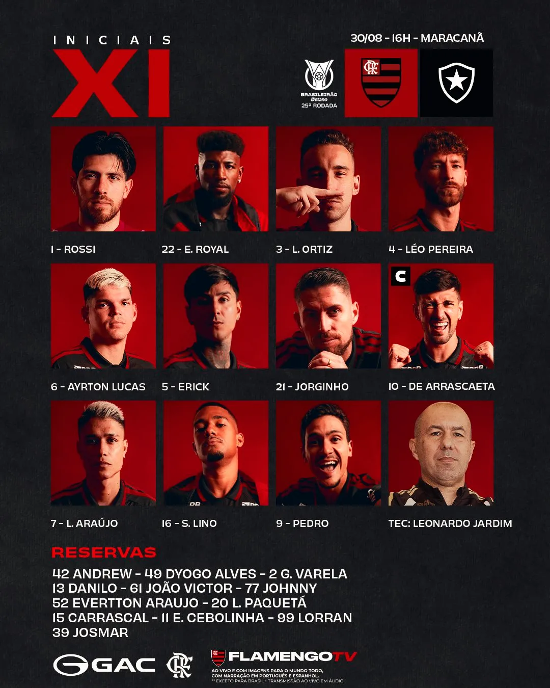 Foto: Flamengo/X