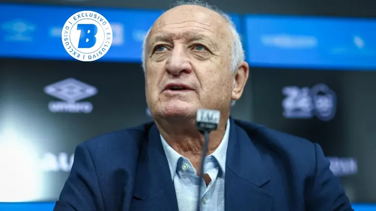 Felipão defende trabalho de Luís Castro sem interferência no Grêmio - Foto: LUCAS UEBEL/GRÊMIO