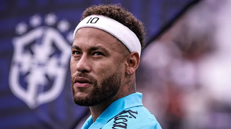 SP - SAO PAULO - 30/08/2026 - BRASILEIRO A 2026, CORINTHIANS X SANTOS - Neymar Neymar, atacante do Santos - Foto: Fabio Giannelli/AGIF