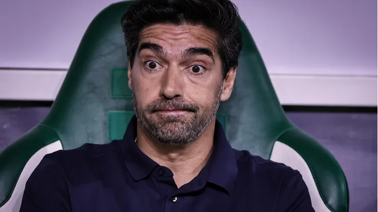Abel Ferreira não conseguiu guiar o Palmeiras para a vitória.