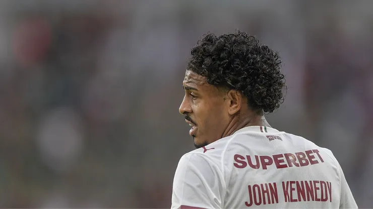 John Kennedy recebe alta após internação preventiva e segue recuperação no Fluminense — Foto Thiago RibeiroAGIF