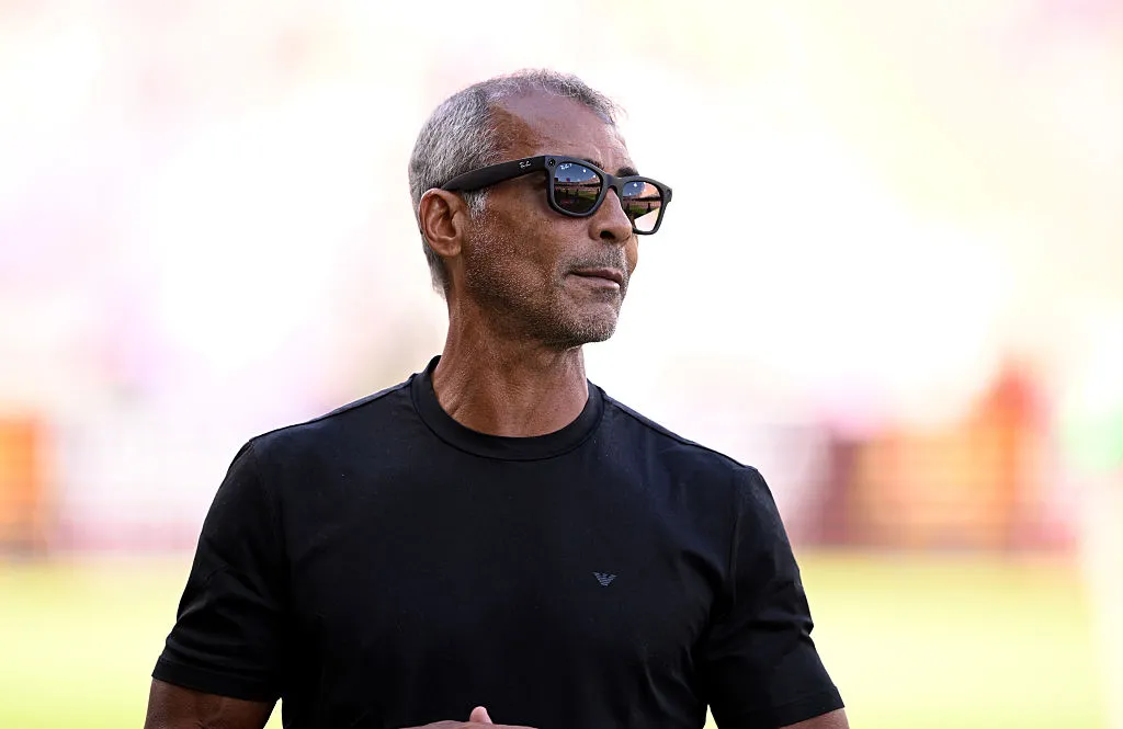 Romário. Foto: David Ramos/Getty Images