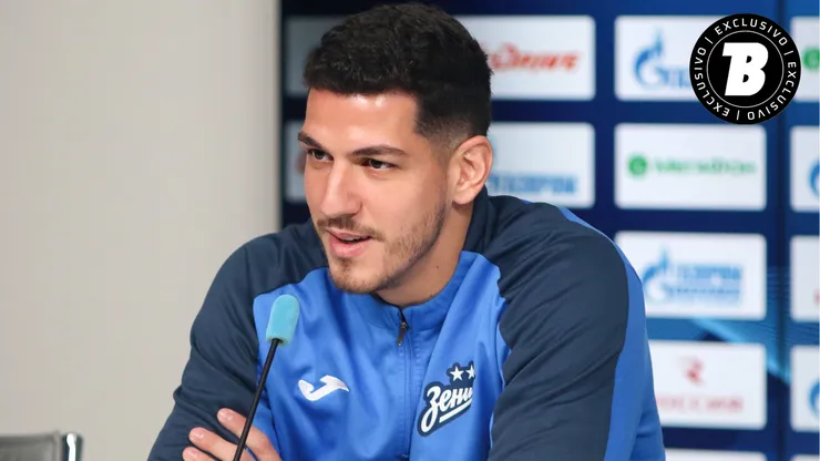 Nino defende o Zenit, da Rússia. Foto: Maksim Konstantinov/IMAGO/ZUMA Press Wire