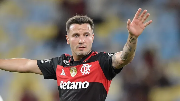 - Saul jogador do Flamengo durante partida contra o Vitória