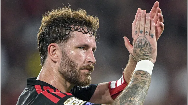 - Léo Pereira jogador do Flamengo durante partida contra o Botafogo