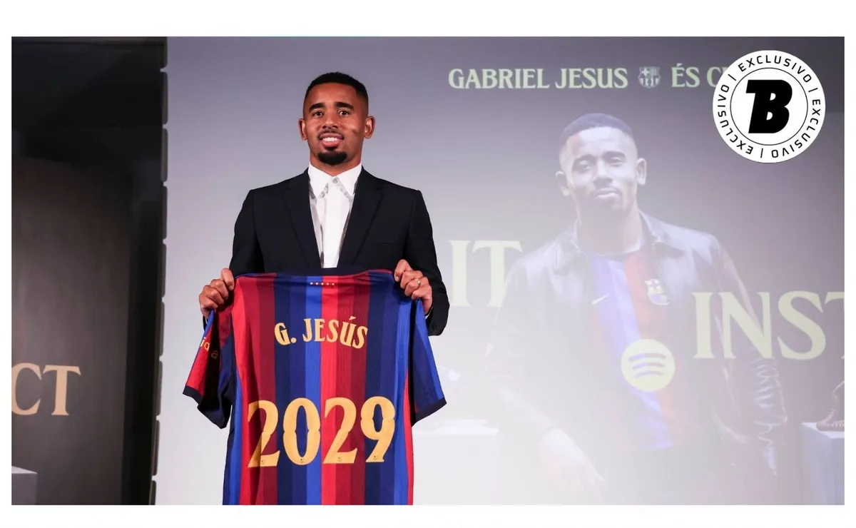 Pechincha: Gabriel Jesus chega ao Barcelona por valor 15 vezes menor que Coutinho