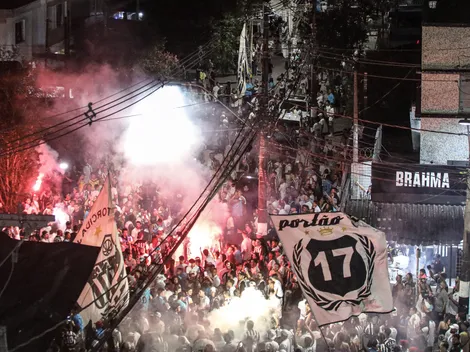 Torcida santista prepara clima de 'final' na Vila Belmiro