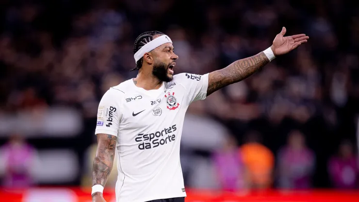 Memphis é desfalque de novo no treino do Corinthians — Foto Rodrigo CocaAgência Corinthians