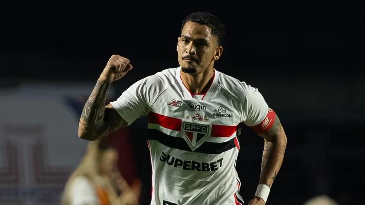 Luciano é um dos principais atacantes do São Paulo. Foto: Joisel Amaral/AGIF
