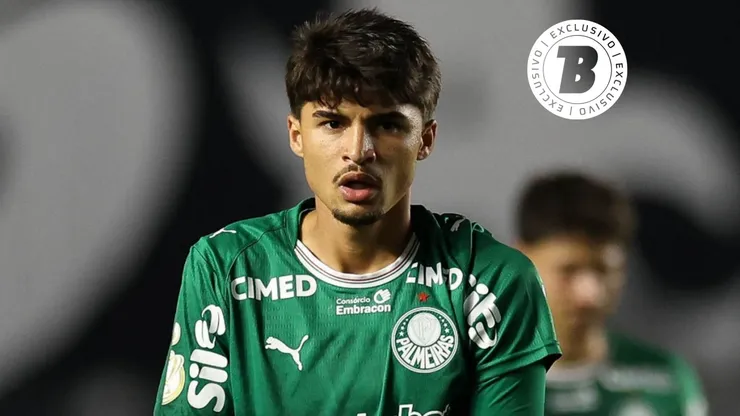 Larson entrou no fim do 2º tempo contra Santos em jogo que classificou Palmeiras para as semifinais da Copa do Brasil - Foto: Cesar Greco/Palmeiras/by Canon