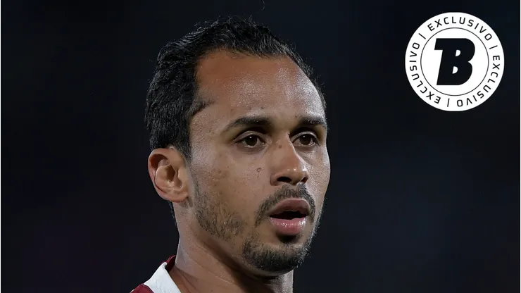 Lima em campo com a camisa do Flu. Foto: Thiago Ribeiro/AGIF.