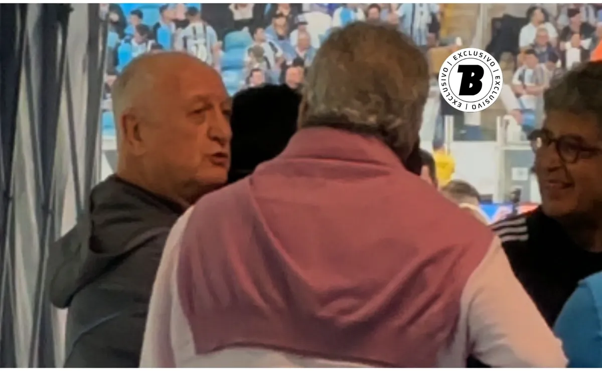 Ídolos de Grêmio e Inter, Abel Braga e Felipão têm conversa flagrada antes do Gre-Nal pela Copa do Brasil