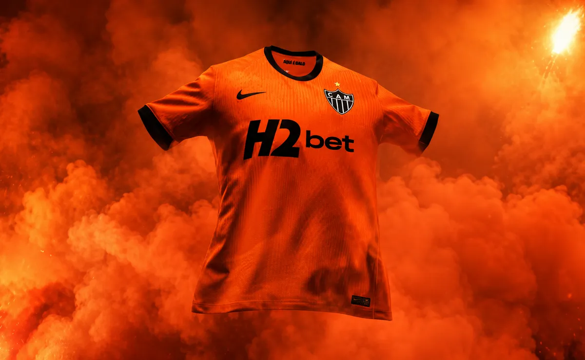 Atlético-MG lança terceira camisa inspirada em “Rua de Fogo”