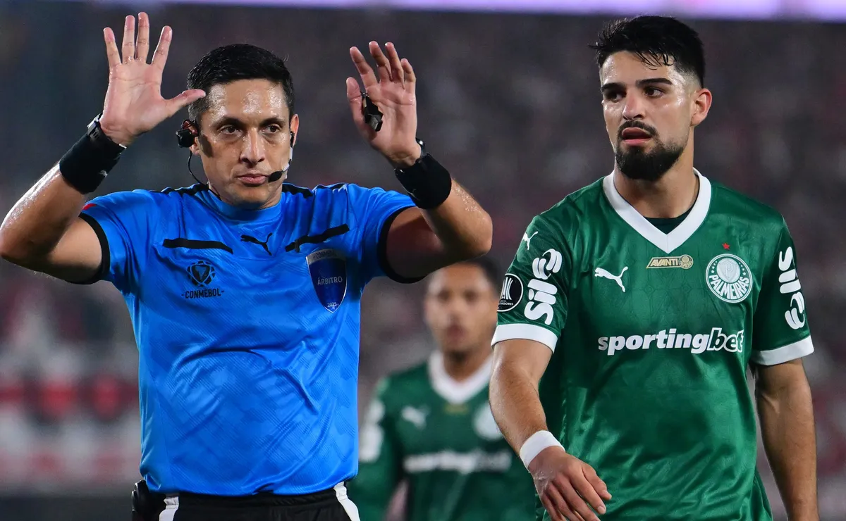 Conmebol confirma Jesús Valenzuela para apitar Palmeiras x LDU na Libertadores; veja histórico