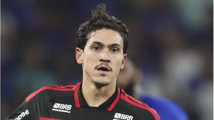 - Pedro jogador do Flamengo durante partida contra o Cruzeiro