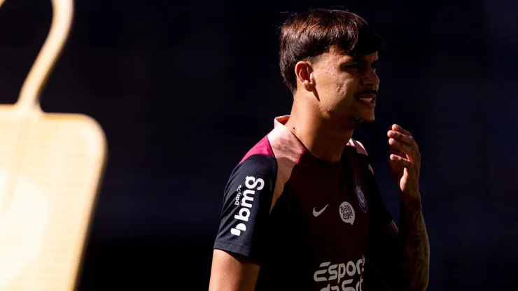 João Pedro Tchoca pode ser titular do Corinthians contra a Chape — Foto Rodrigo CocaAgência Corinthians