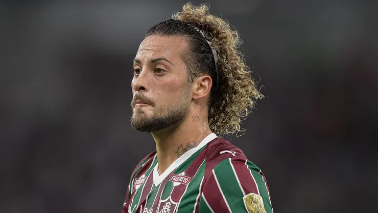 Guga em campo pelo Fluminense. Foto: Thiago Ribeiro/AGIF