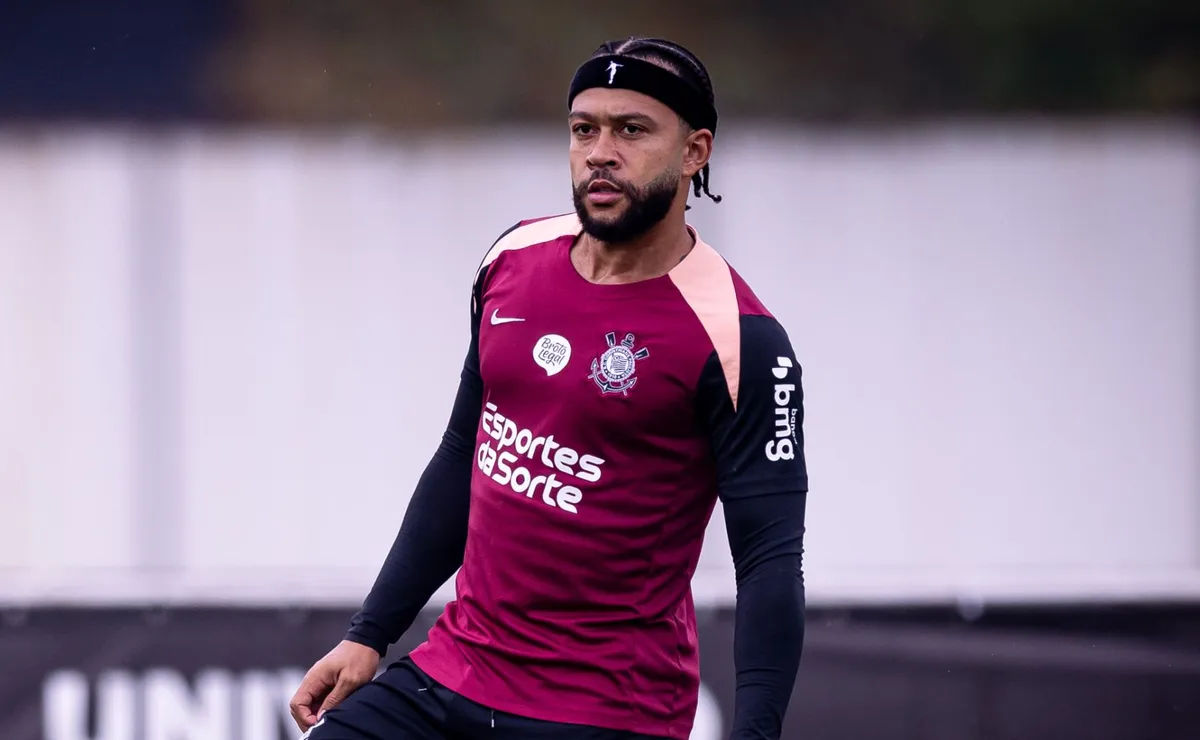 Corinthians define cautela e Memphis não deve jogar os 90 minutos contra a Chapecoense