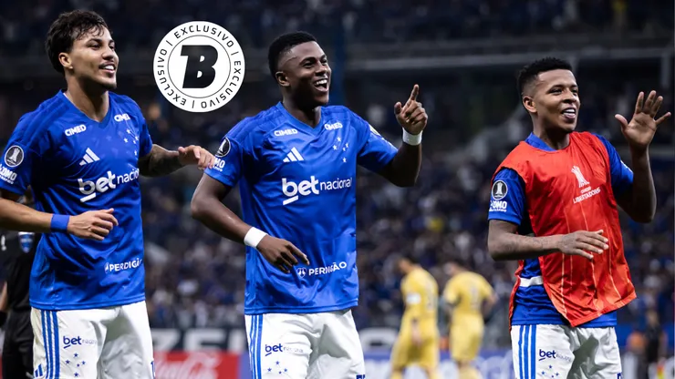 Kaio Jorge, Néiser Villarreal e Kaio Jorge atacantes do Cruzeiro