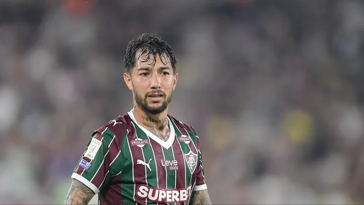 Acosta marcou o gol da vitória do Fluminense sobre o Vasco. Foto: Thiago Ribeiro/AGIF