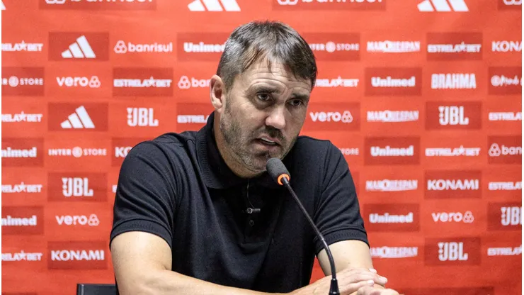 Inter faz sondagem a Eduardo Coudet. Robson Mafra/AGIF.