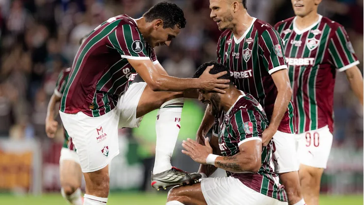 Hulk marcou gol após passe de Ganso. Foto: Marina Garcia/Fluminense FC