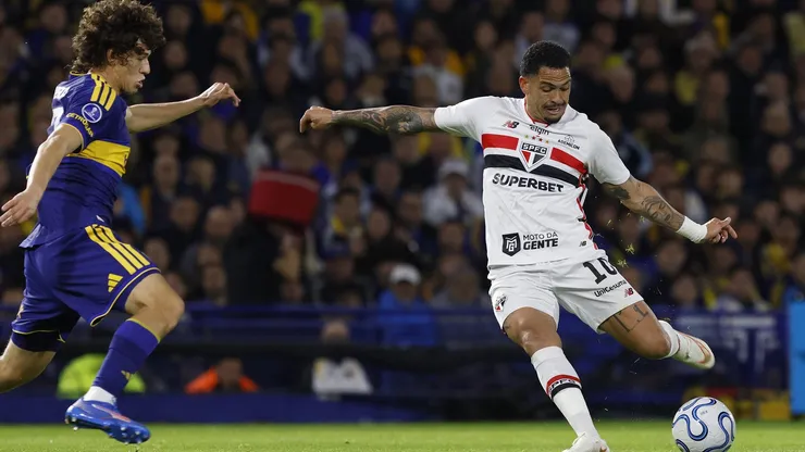 Luciano contra o Boca - Foto: Rubens Chiri / São Paulo FC