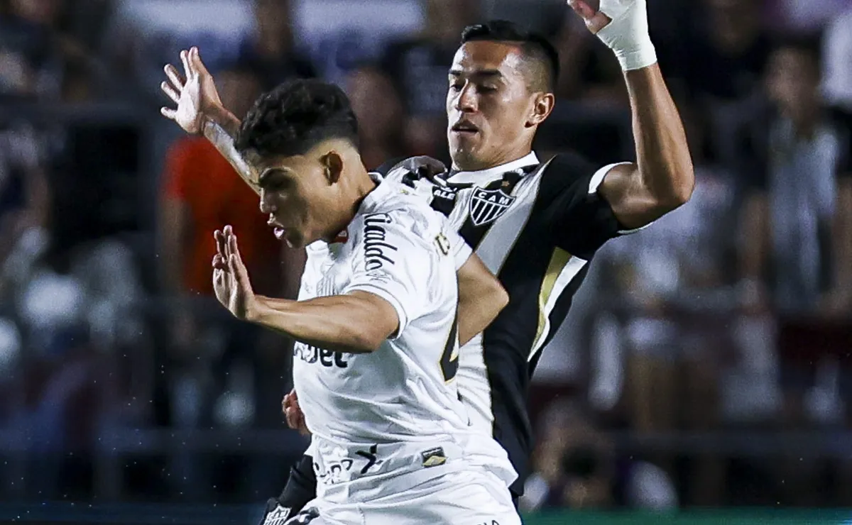 Opinião: Santos tem cenário favorável para largar na frente do Atlético-MG na Sul-Americana