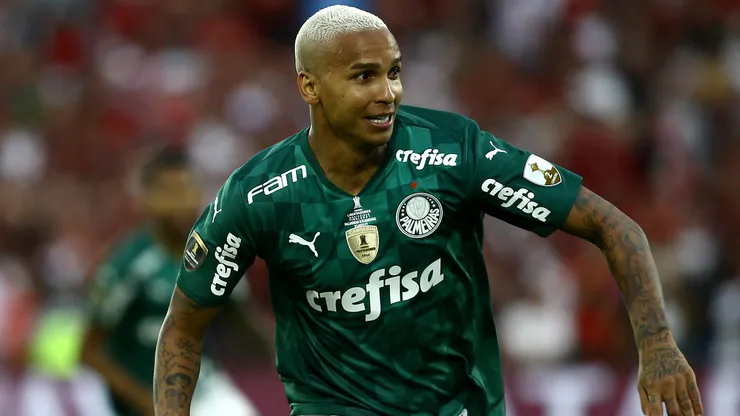 Deyverson foi herói da conquista da Libertadores de 2021 para o Palmeiras em final contra o Flamengo