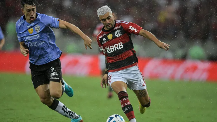 Flamengo enfrenta o Independiente del Valle pela Libertadores. Foto: Thiago Ribeiro/AGIF