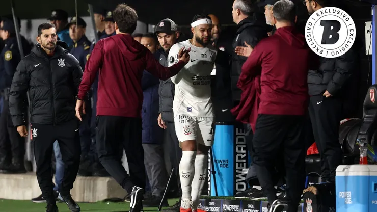 Memphis ainda busca ritmo no Corinthians, e Diniz ainda deve manter cautela com minutagem do holandês - Foto: Marcos Brindicci/Getty Images