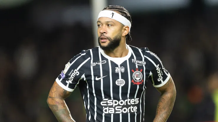 Memphis Depay é peça-chave no esquema do Corinthians. Foto: Paulo De Tarso/AGIF