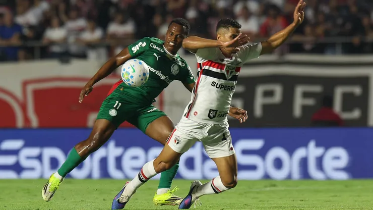 Palmeiras e São Paulo se enfrentam neste sábado (12) no Nubank Parque em jogo decisivo para o Alviverde - Foto: Cesar Greco/Palmeiras/by Canon