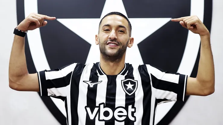 Ziyech, novo reforço do Botafogo. Foto: Vítor Silva/Botafogo