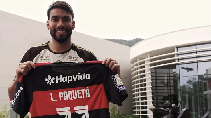 Paquetá é o novo camisa 11 do Mengão. Foto: Adriano Fontes/Flamengo