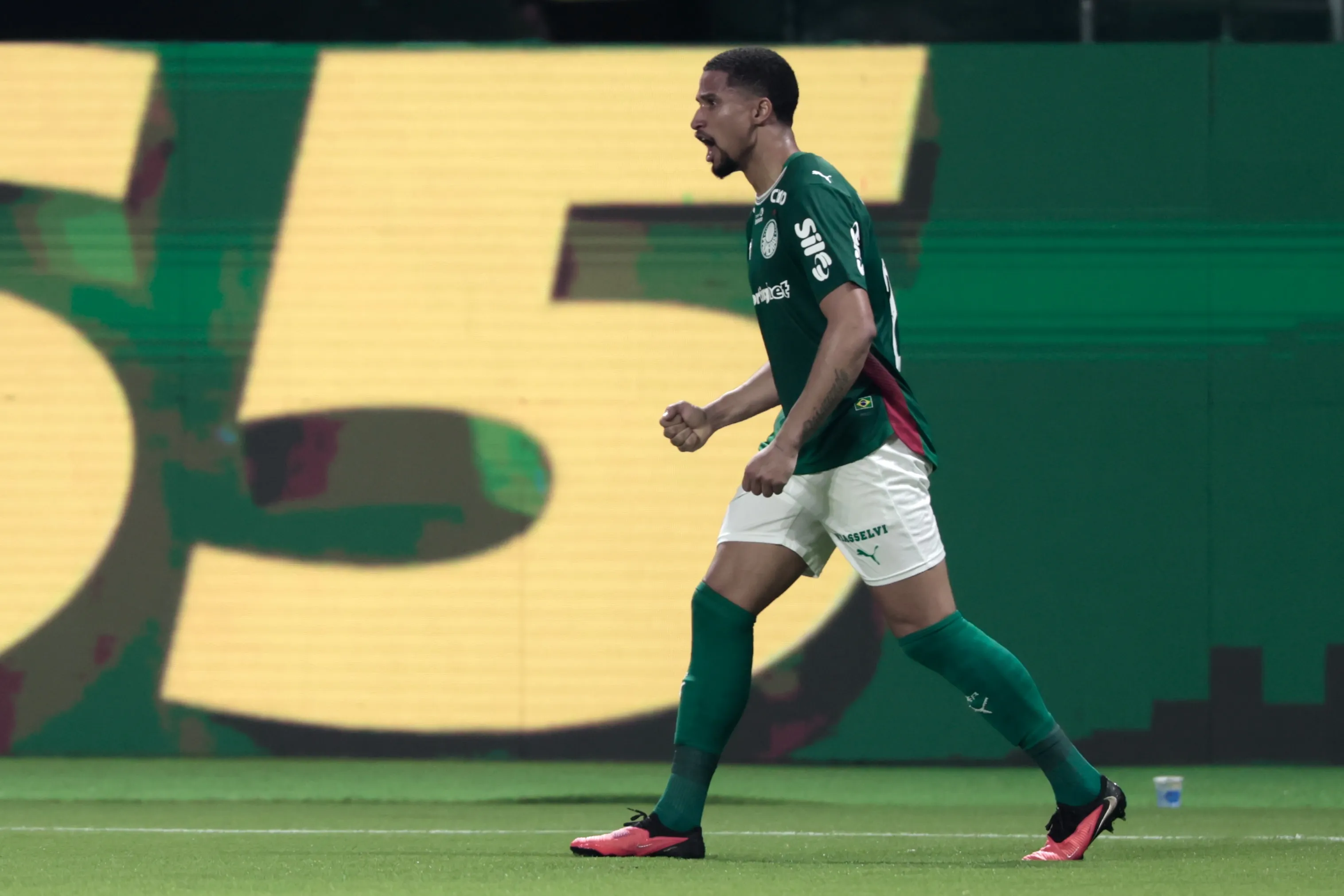 Murilo em Palmeiras x São Paulo. Foto: Marcello Zambrana/AGIF
