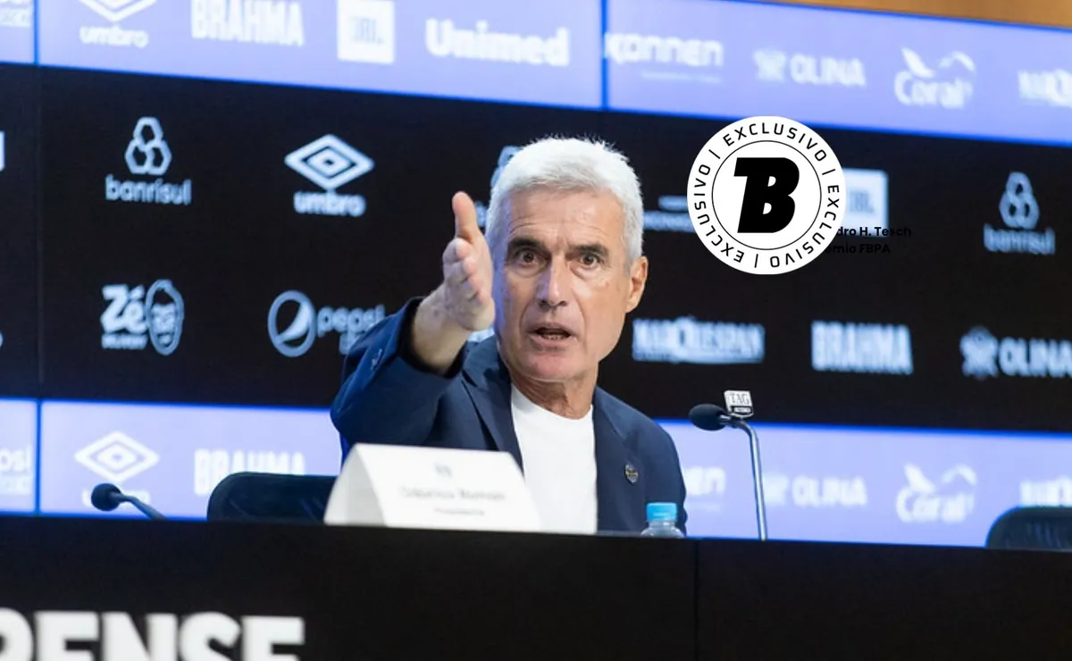 Luís Castro se irrita em coletiva e responde críticas após derrota do Grêmio: “Não venho para ouvir afirmações”