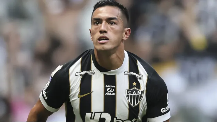 Cuello fez um dos gols do Galo.