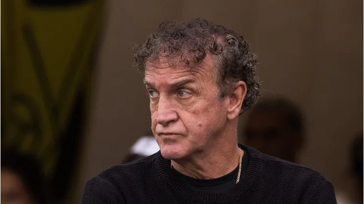 Cuca, técnico do Peixe, durante jogo na Neo Química Arena.
