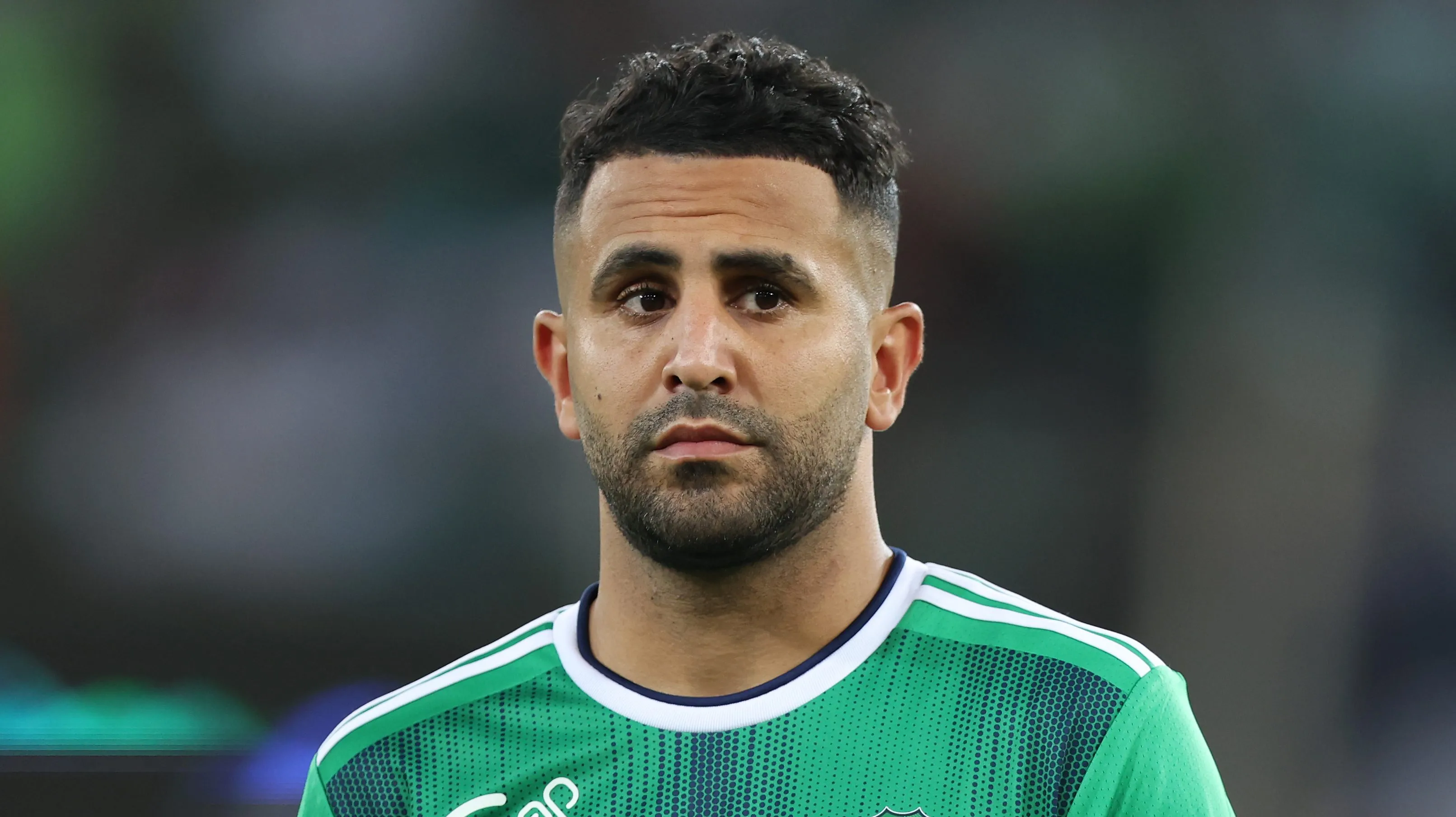 Riyad Mahrez. (Photo by Yasser Bakhsh/Getty Images)