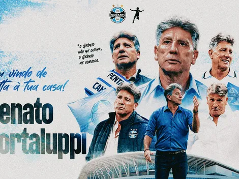 Renato Portaluppi está de volta ao Grêmio