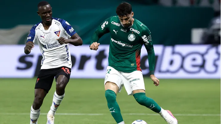 LDU x Palmeiras se enfrentam pela volta das quartas de final da Libertadores. Foto: Marcello Zambrana/AGIF
