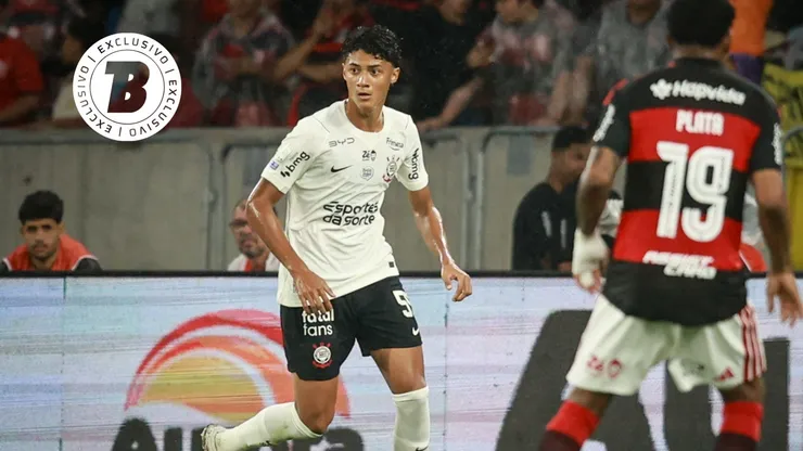 Iago Machado na sua estreia em Flamengo x Corinthians pelo Brasileirão 2026 - Foto: Rodrigo Gazzanel/Agência Corinthians