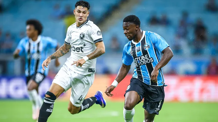 Botafogo e Grêmio voltam a se enfrentar. Foto: Lucas Uebel/Grêmio FBPA