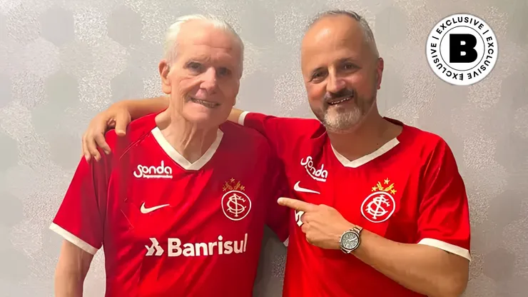 Roberto Melo ao lado de Delcir Sonda - Foto: Divulgação / Arquivo Pessoal
