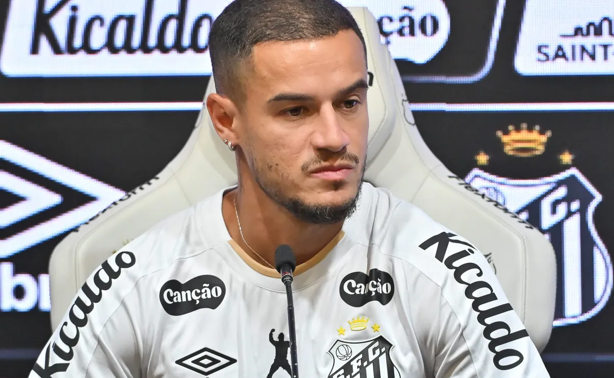 Philippe Coutinho explica saída do Vasco em apresentação ao Santos: “Em nenhum momento abandonei”