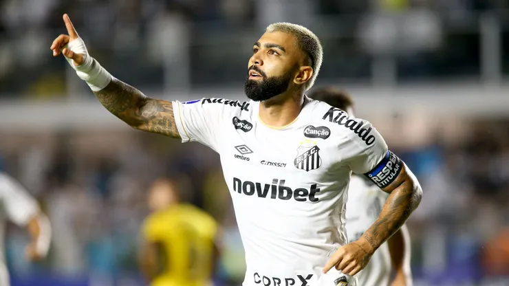 Gabigol é um dos destaques no ataque do Santos. Foto: Mauricio De Souza/AGIF
