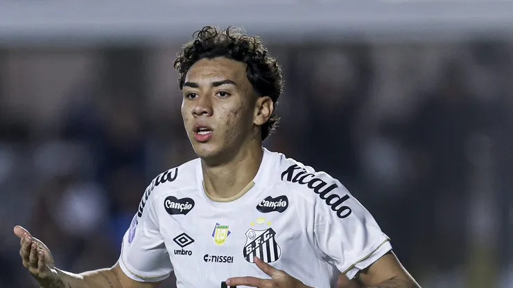Bontempo, meio-campista do Santos - Foto: Ricardo Moreira/Getty Images